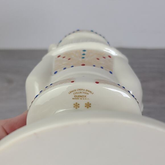 Lenox China Jewels Collection Nutcracker Porcelain Holiday Decor Made in USA - Picture 6 of 9
